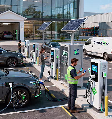 Customized EV Charging <br /> Solutions
